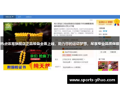 热点体育旗舰店正品装备全面上线，助力您的运动梦想，尽享专业品质保障
